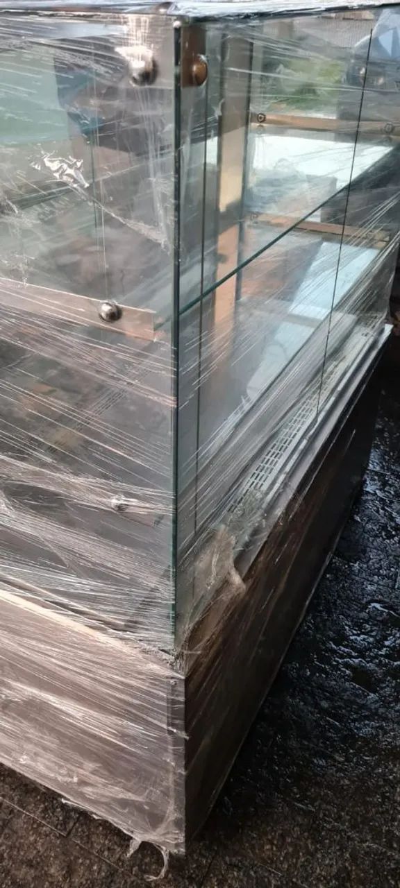 VITRINE REFRIGERADA EM LED DE 1,20 MT - CONFEITARIA E PADARIA - Foto 4