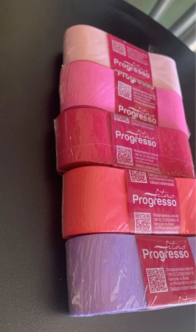 Lote de 170 peças de Fitas de Gorgurão para Artesanato - Diversos Modelos - Foto 2