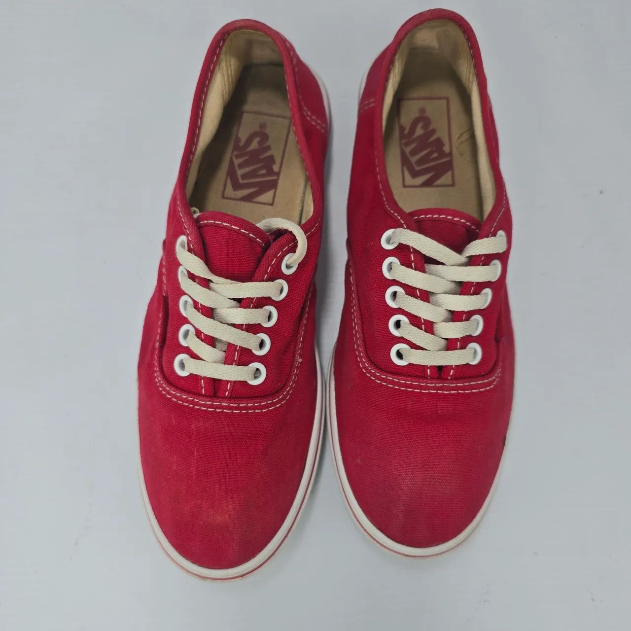 Tênis Vans vermelho original