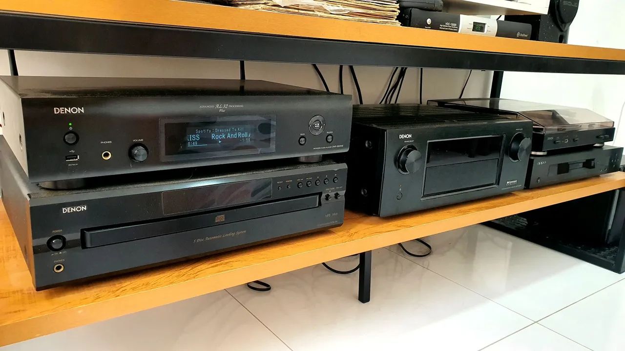 Denon DNP 800NE High End Hifi não Amplificador Marantz Yamaha
