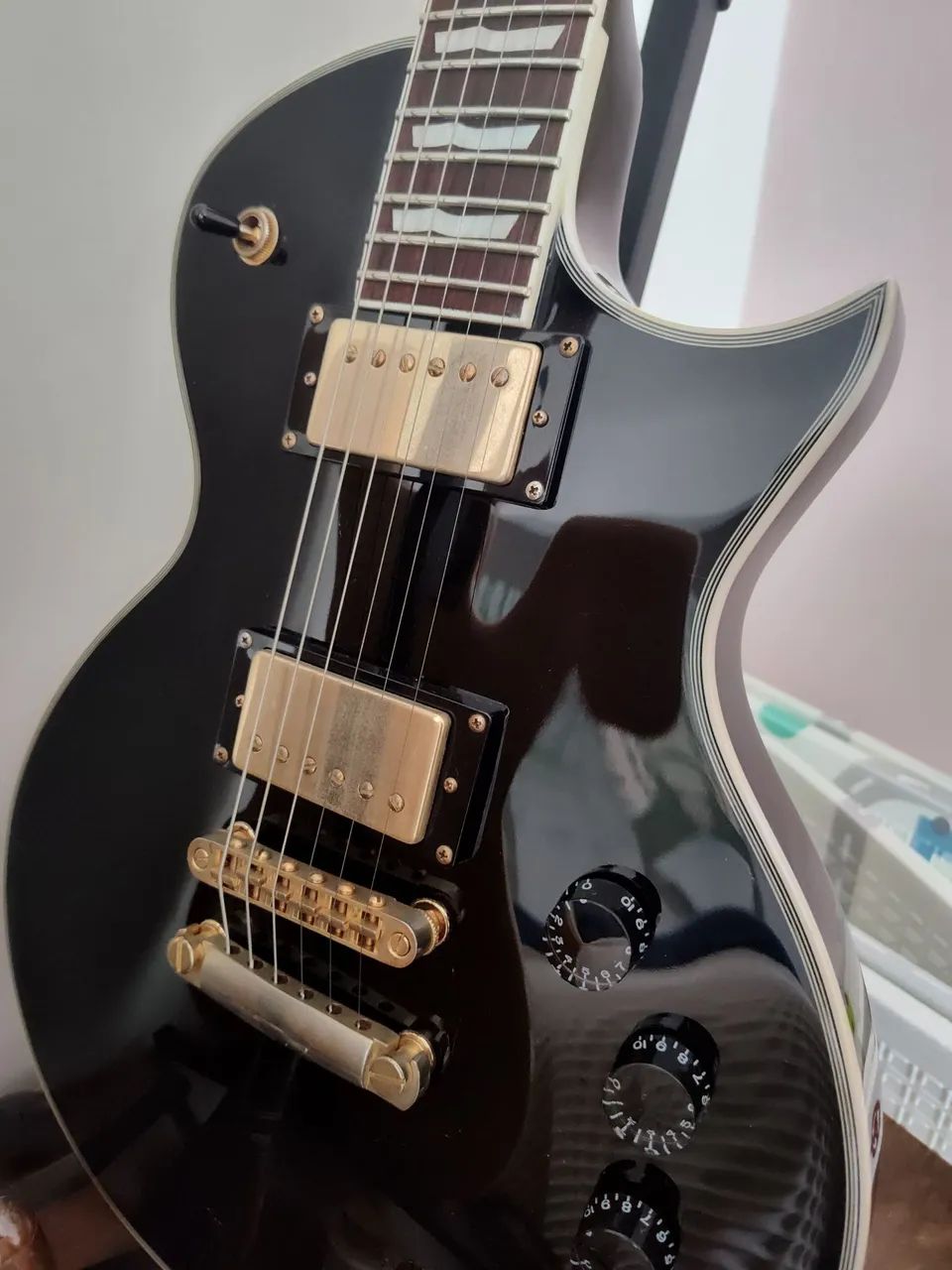 Guitarra LP ESP LTD EC-256 - Foto 2