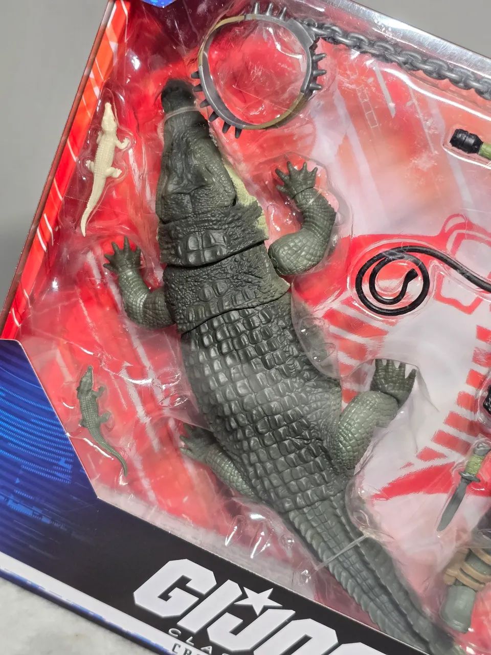G.I. Joe classified Croc Master e Fiona lacrado hasbro - Foto 3