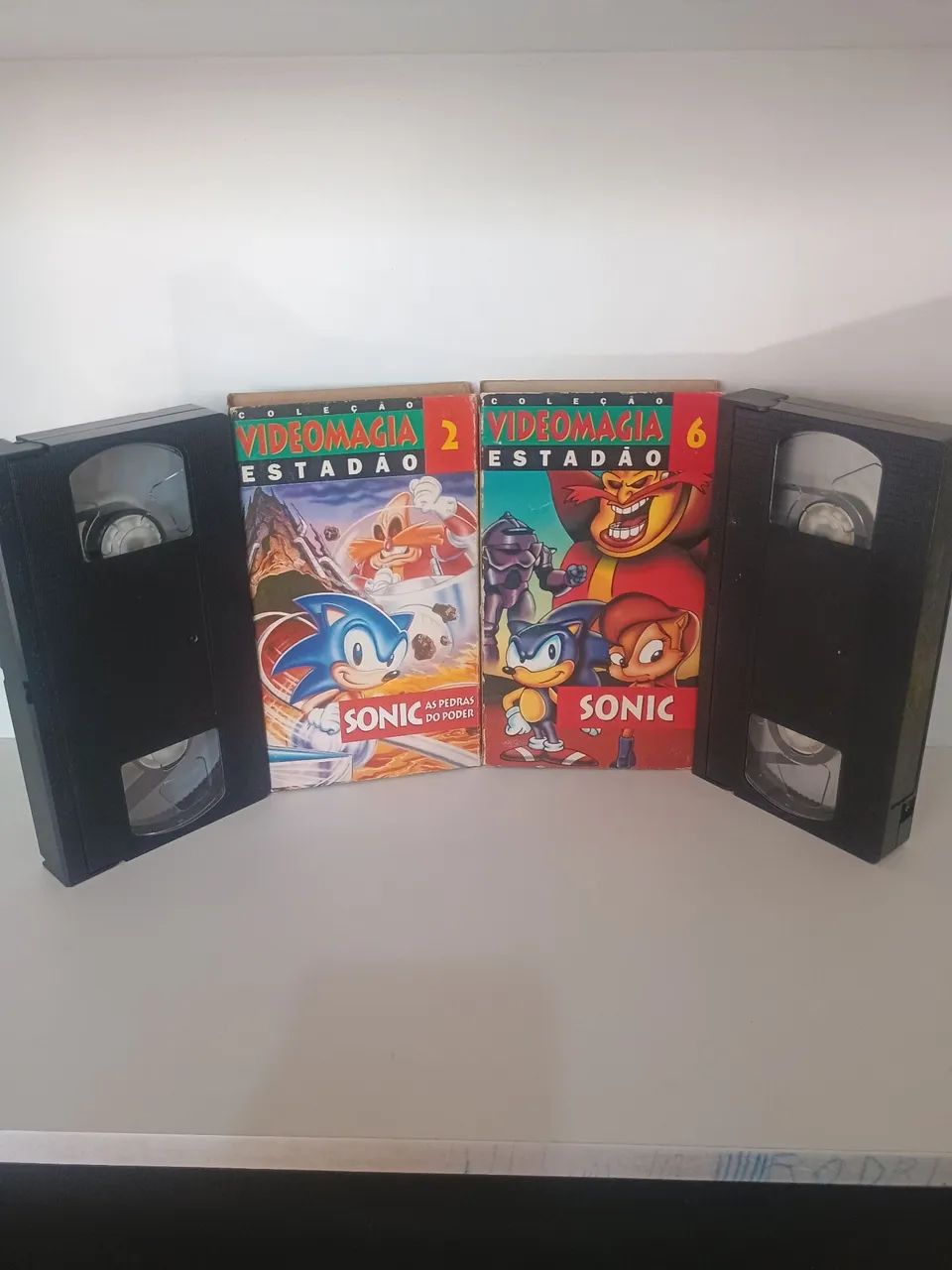 Fitas VHS Sonic Videomagia Estadão Coleção - Foto 3