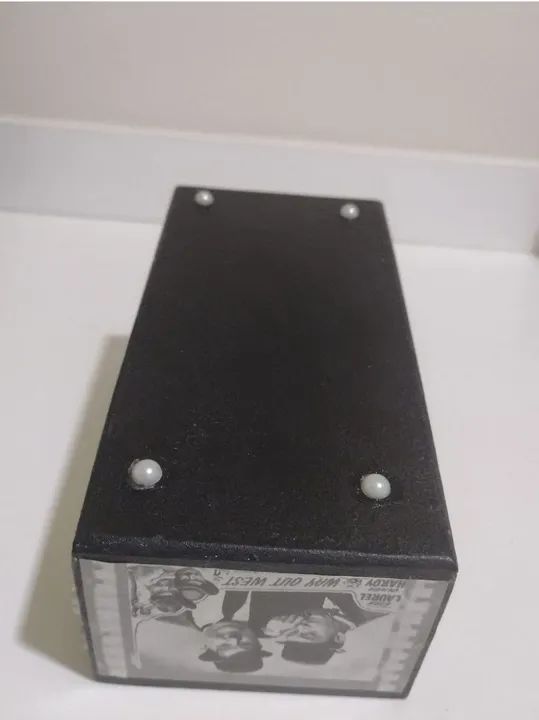 Porta Controle Remoto Preto  - Foto 3