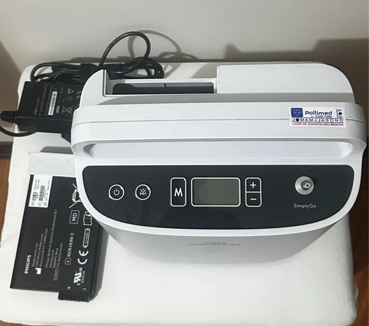 Concentrador de Oxigênio Portátil Philips Respironics SimplyGo - Foto 3