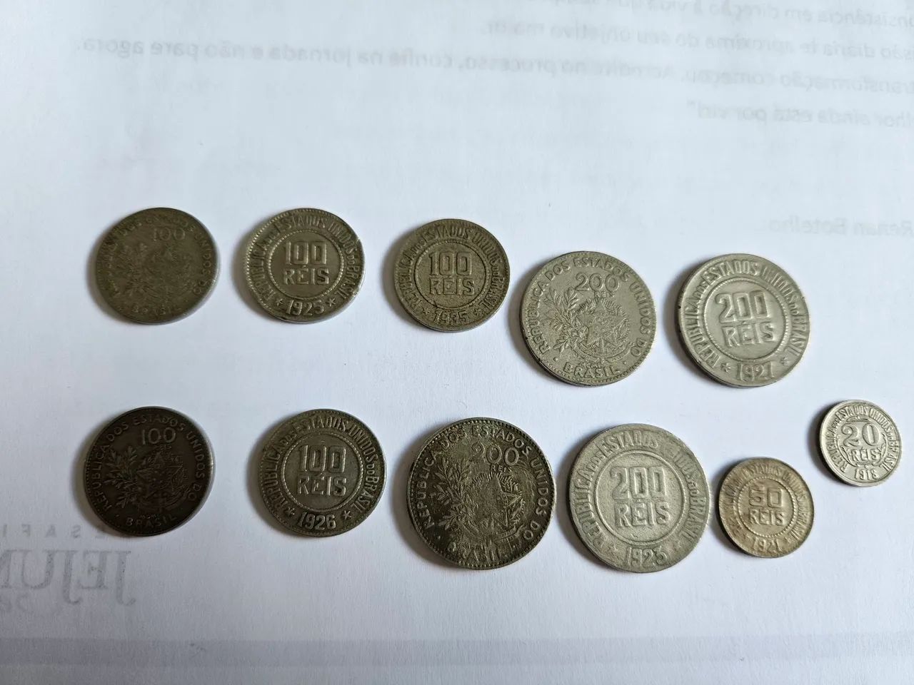 11 moedas antigas do Brasil - Foto 3