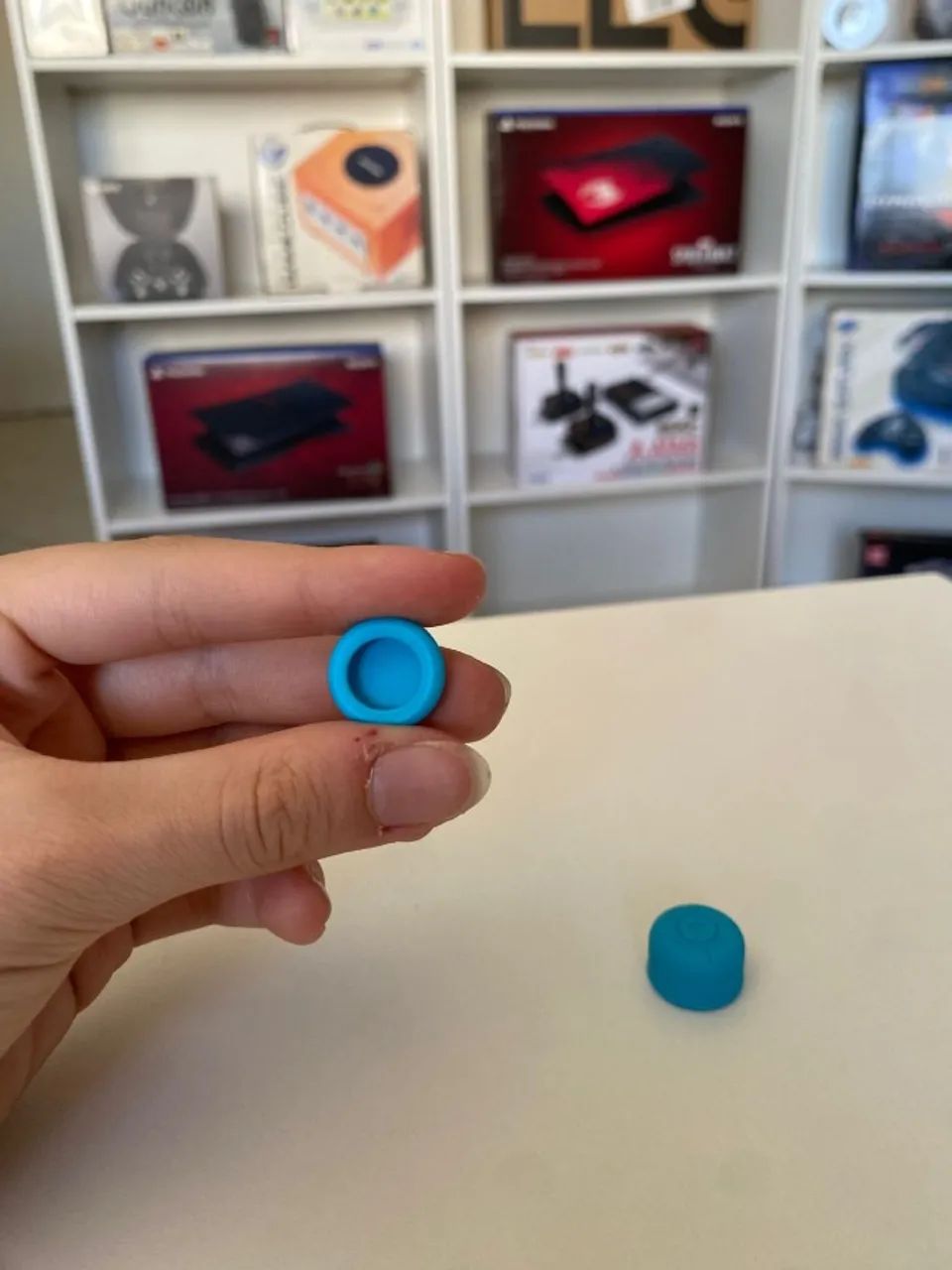 Vendo Par de Grips Azul Semi novo - Foto 2