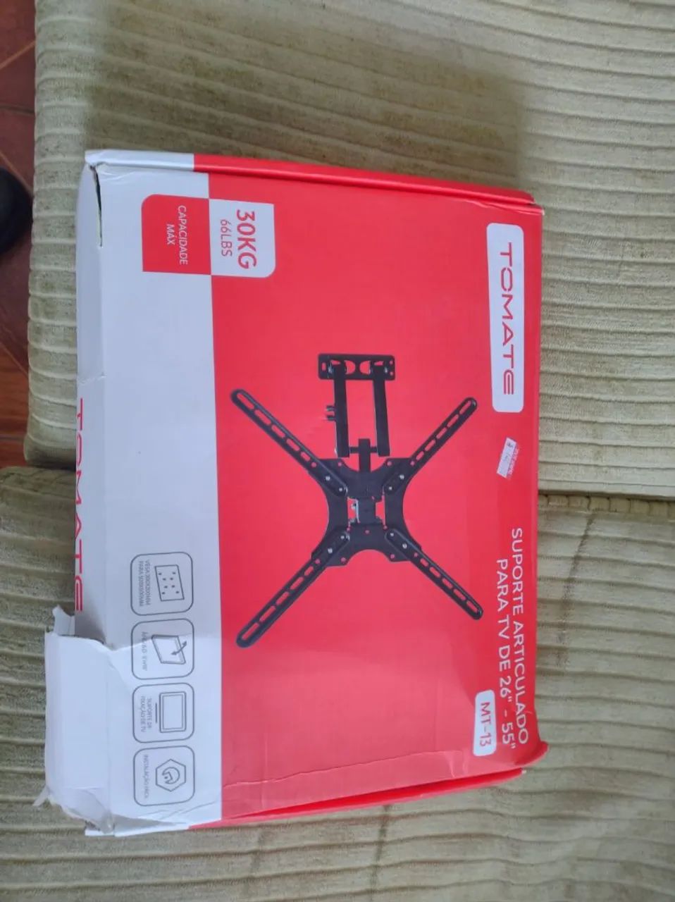 Suporte Articulado para TV 26-55 polegadas - 30kg - Tomate - Foto 4