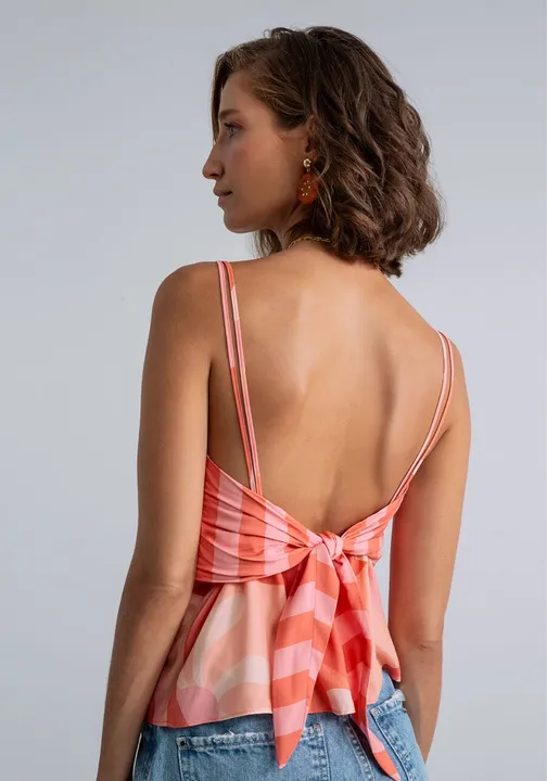 Blusa alça lez a lez PP/M/G