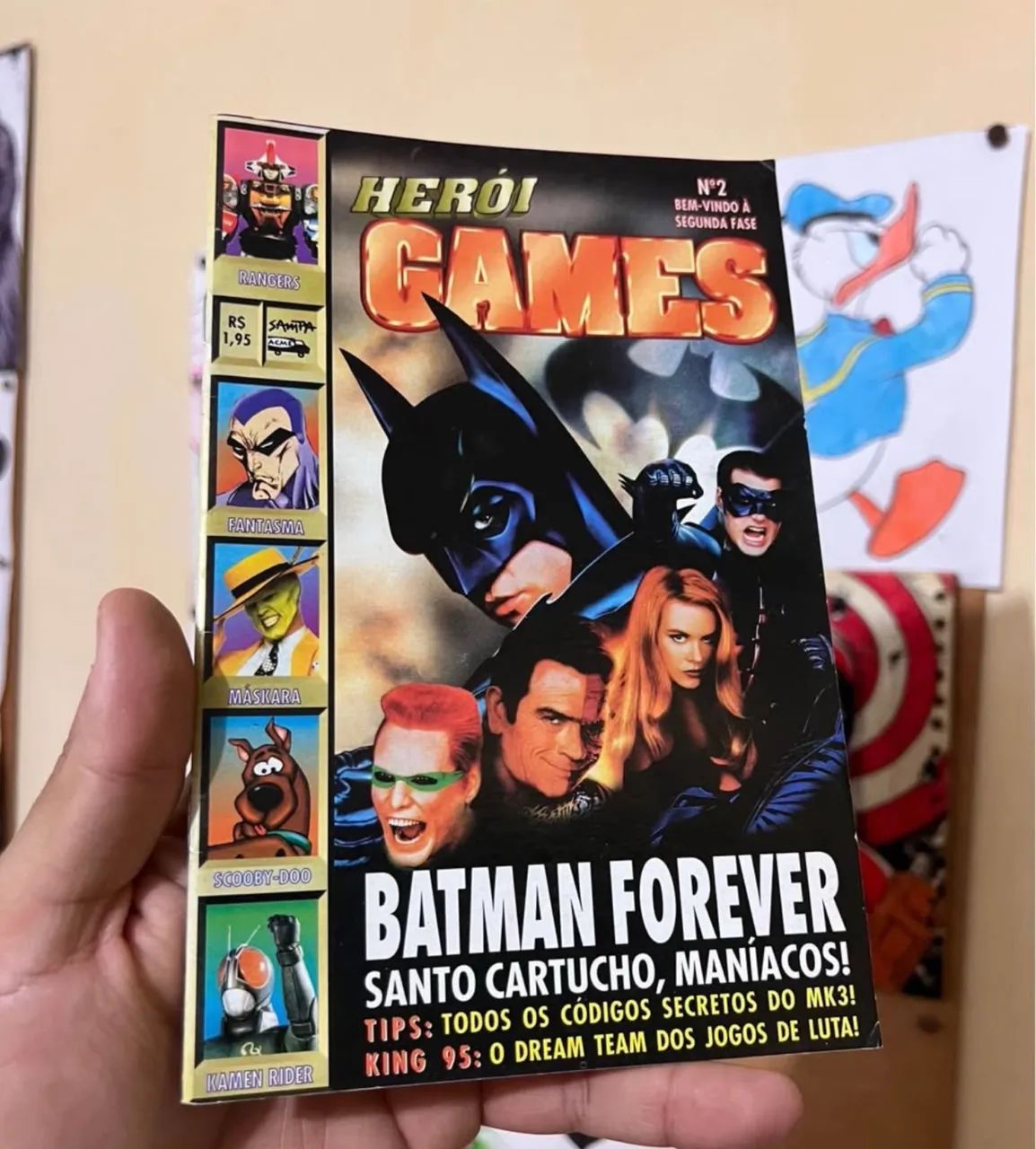 Revistas Heroi games números 1 ao 4, em ótimo estado - Foto 3