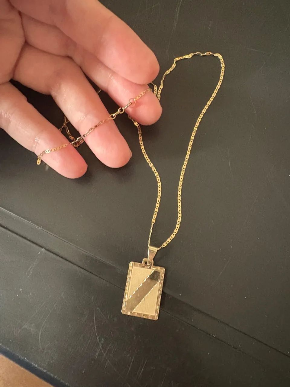 Corrente masculina 18k - Foto 2