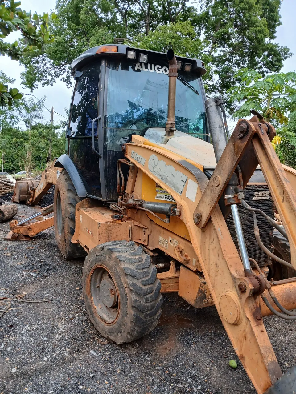 Retroescavadeira Case 580N venda