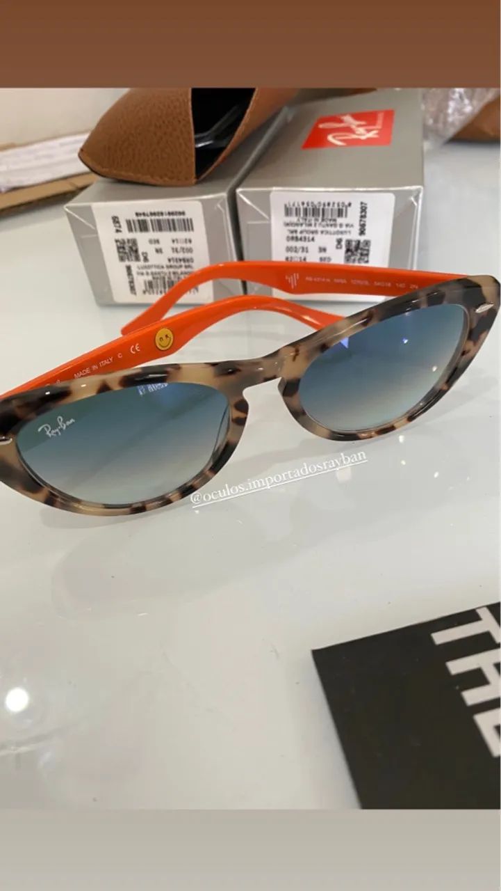 Rb4314 RayBan Óculos de Sol - Design Moderno e Elegante