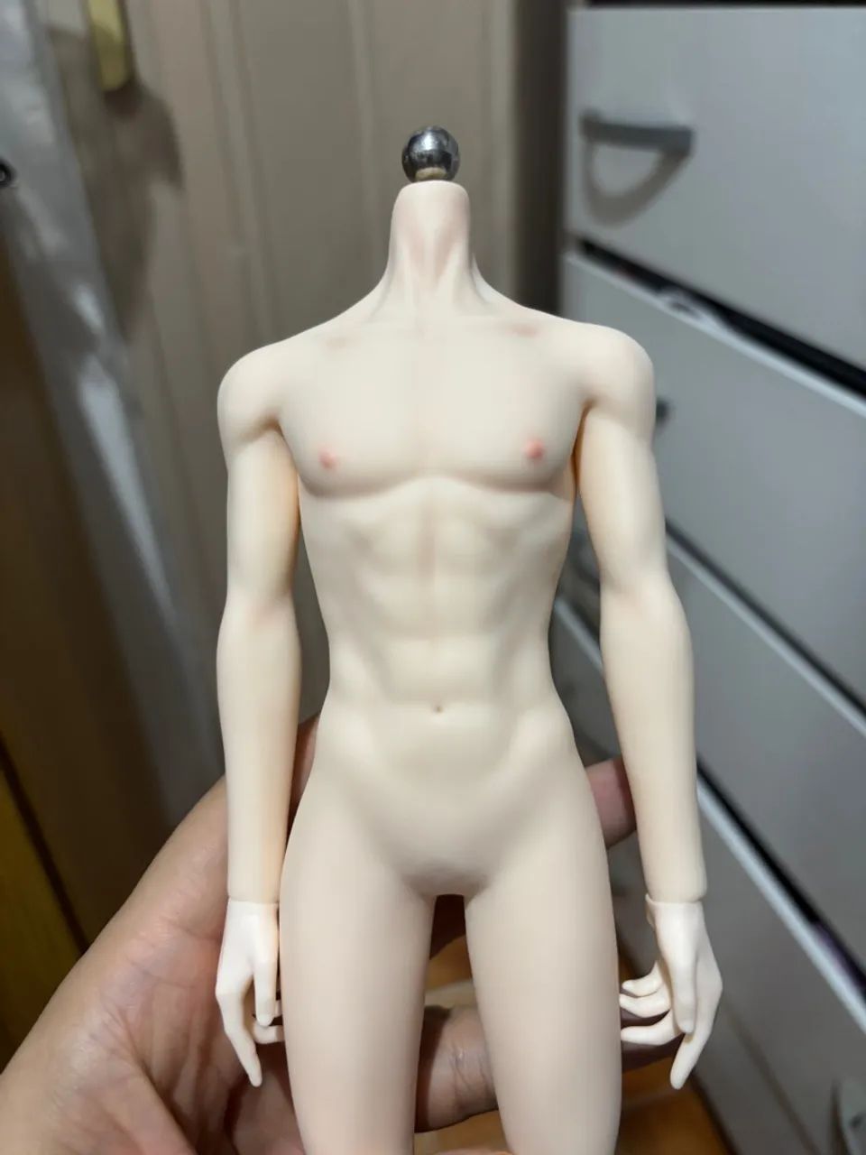 Corpo de silicone jiao JOK-17A 1/6 cor pálido  - Foto 2