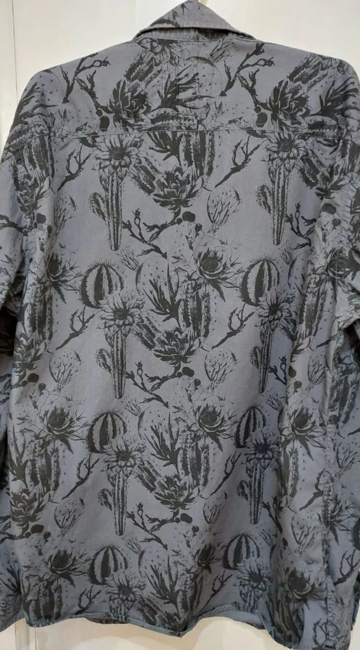 Camisa Estampada Masculina - Foto 3