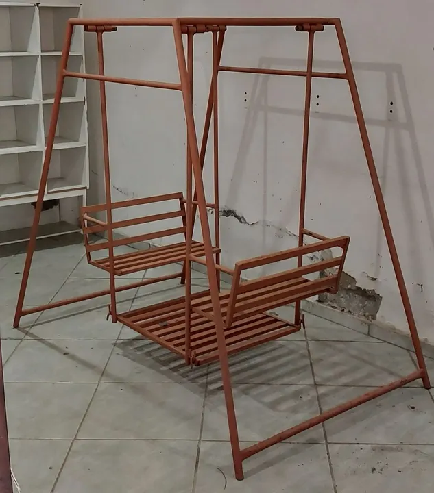 Balanço de ferro reforçado para sua chácara.