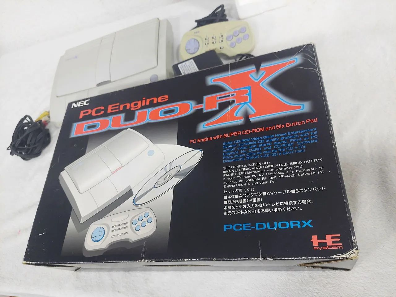PC Engine Duo-R console de videogame - Foto 4