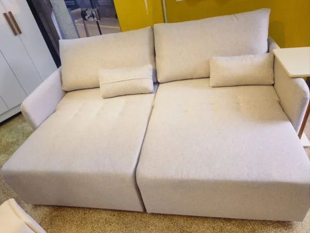 Sofá Retrátil e Reclinável 2,24m com Almofadas Novo varios modelos - Foto 2