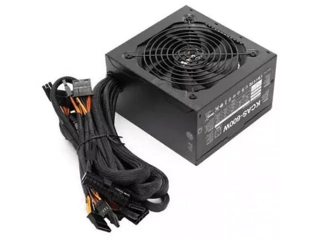 Fonte Gamer Kcas 600W 80 Plus Bronze Pfc Ativo Aerocool Loja Coimbra - Instalamos  - Foto 4