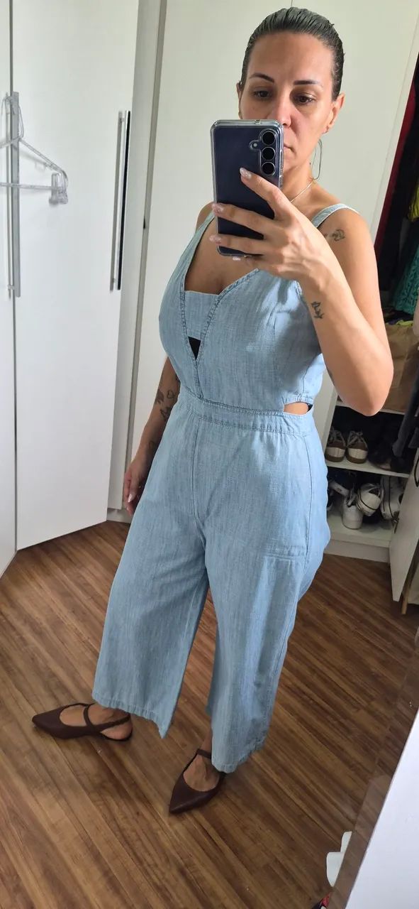 Macacão Jeans - Foto 4