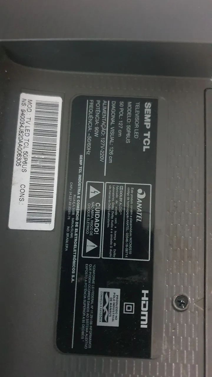 Tv tcl 50" - Foto 4