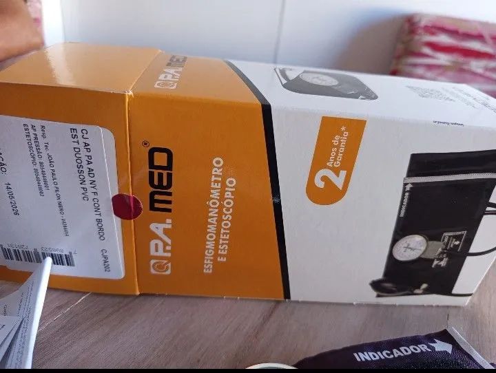 KIT ESTETOSCÓPIO E GONIÔMETRO  - Foto 2