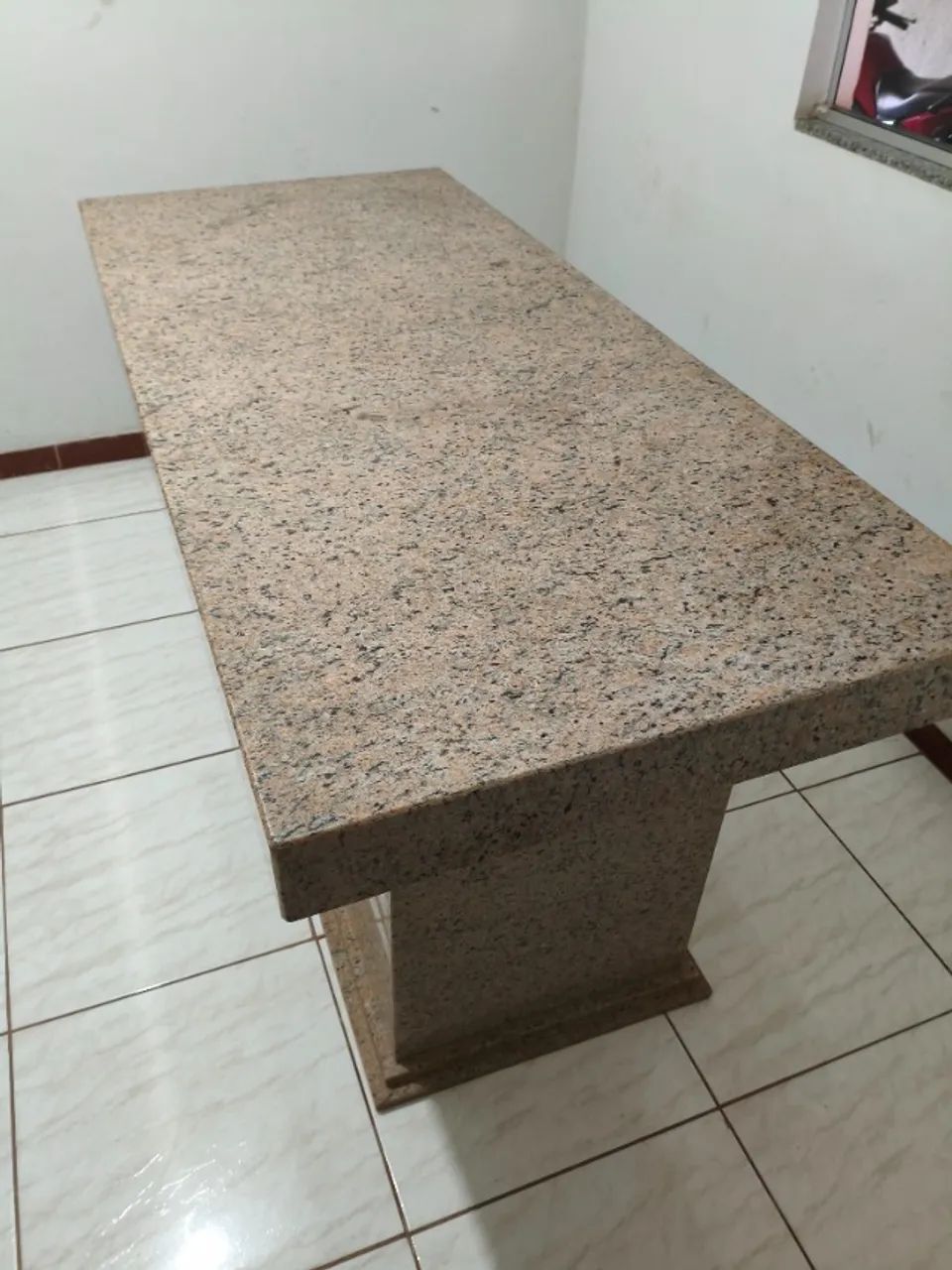 Mesa Pedra Granito amarelo 1,80 x 0,80 cm - Foto 3