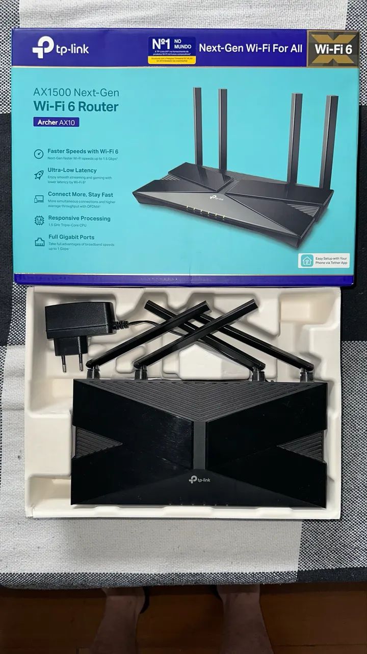 Roteador Tp-link AX10 AX1500 Wifi 6