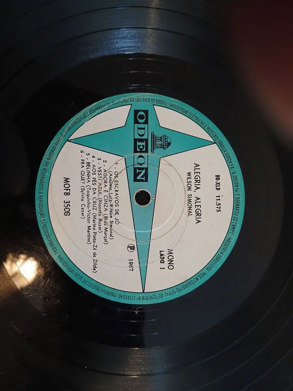 Vinil Alegria Alegria - Wilson Simonal