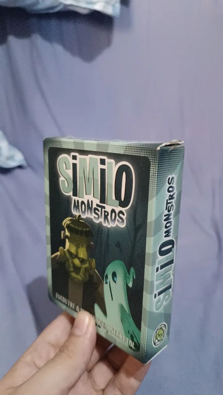 Jogo de cartas SIMILO MONSTROS, Completo e com manual!!! - Foto 3