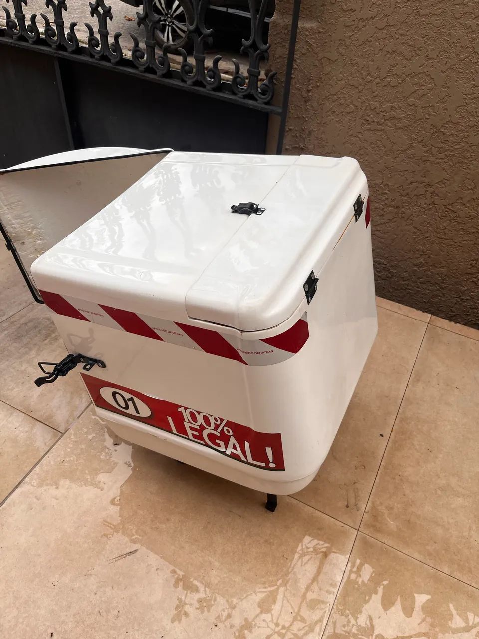 Baú para transportes de pizzas e marmitas  - Foto 3
