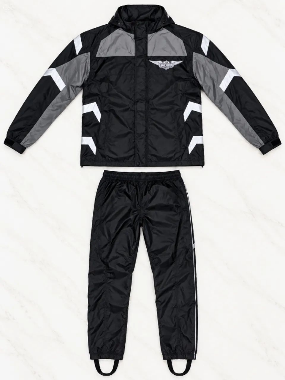 Conjunto Harley-Davidson Original Masculino - Jaqueta e Calça Impermeáveis - Foto 4