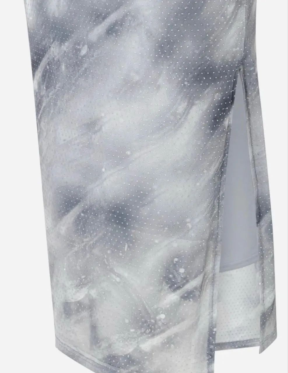 Vestido cinza com brilho - Foto 2