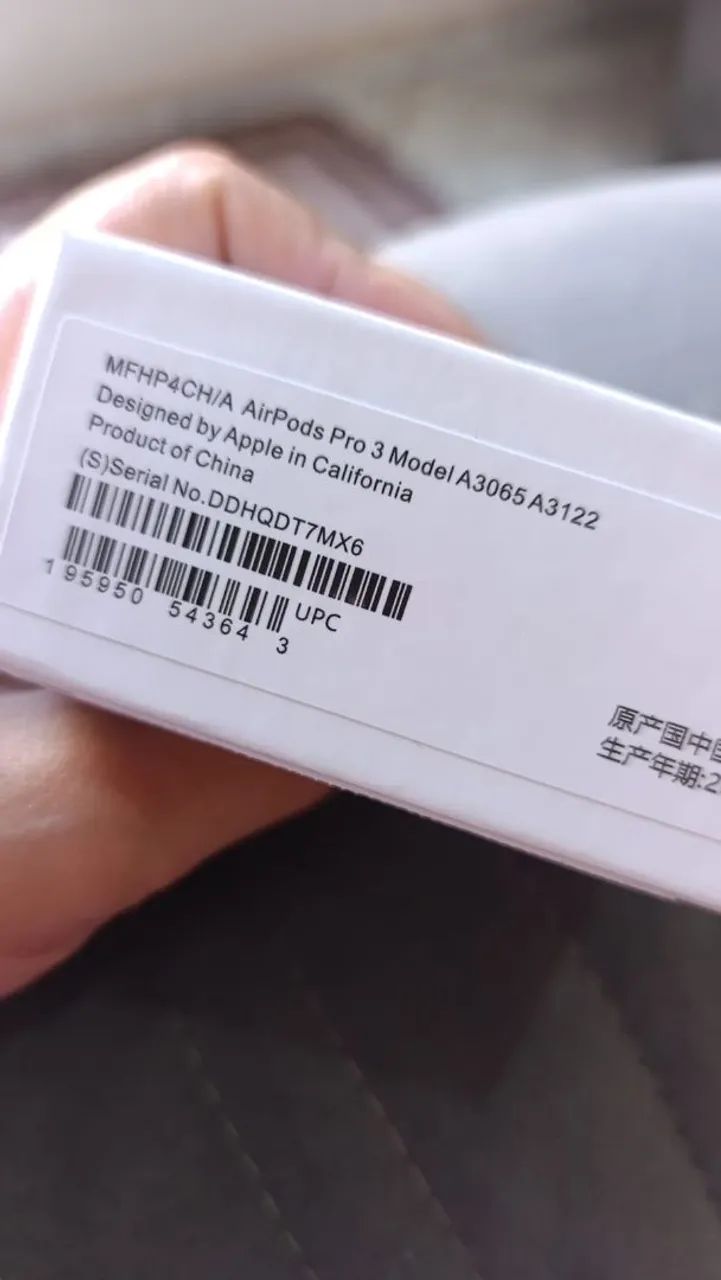 AirPods Pro 3 Model A3065 A3122