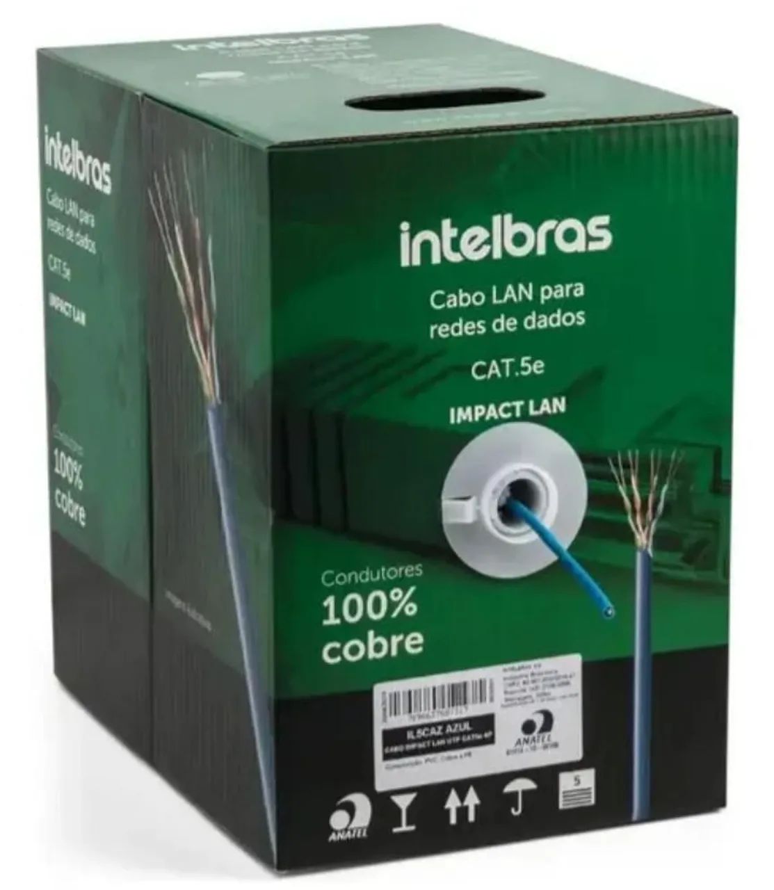 CABODE REDE CAT5 10% COBRE INTELBRAS 