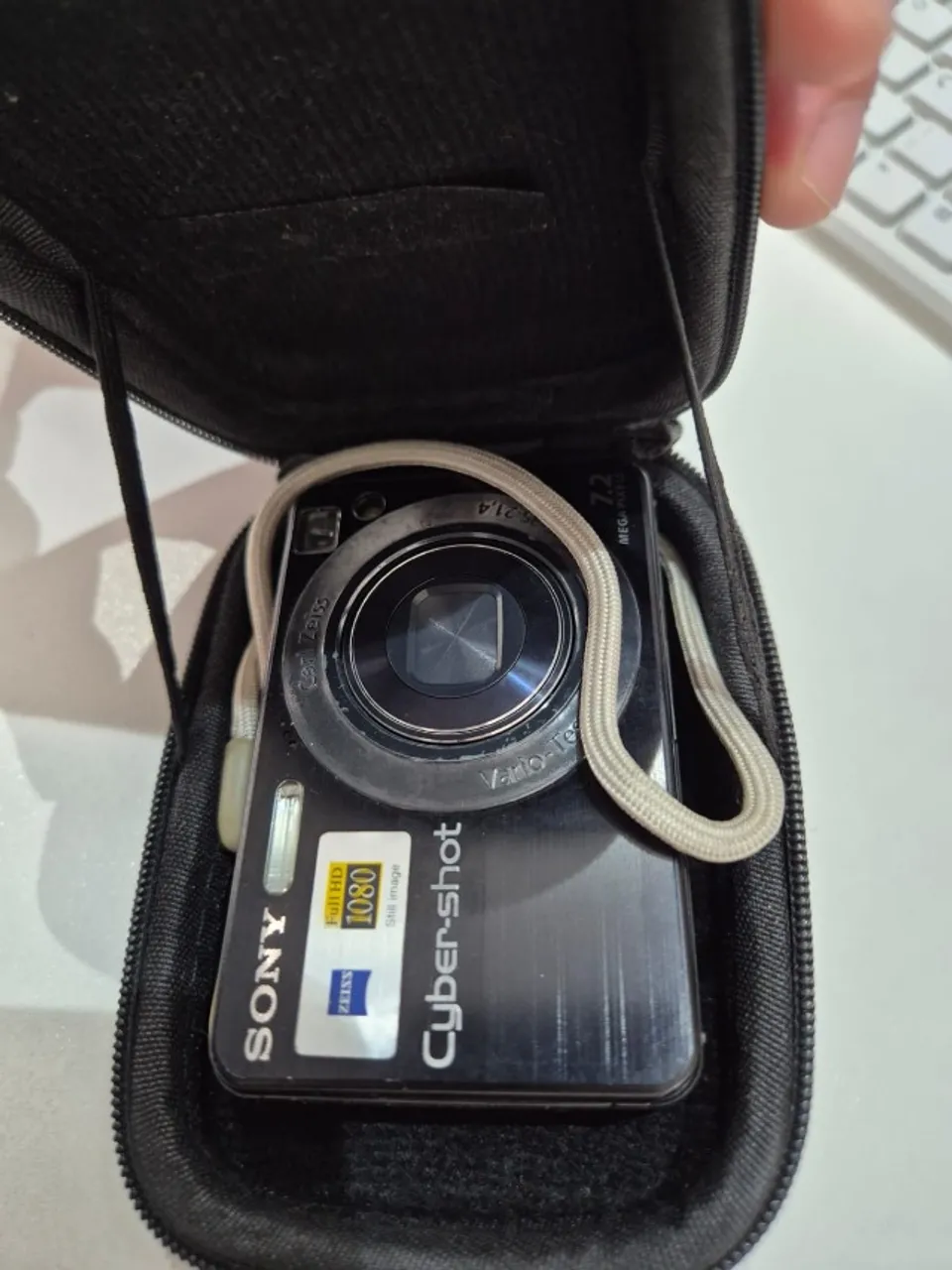 Câmera Sony Cyber-shot DSC-W5 para aproveitamento de peças
