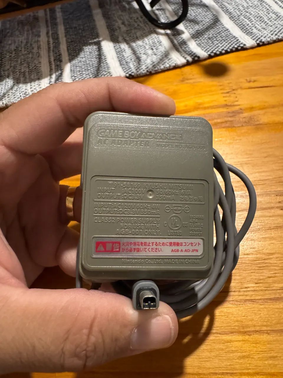 Carregador Gameboy Advance Original - Foto 2