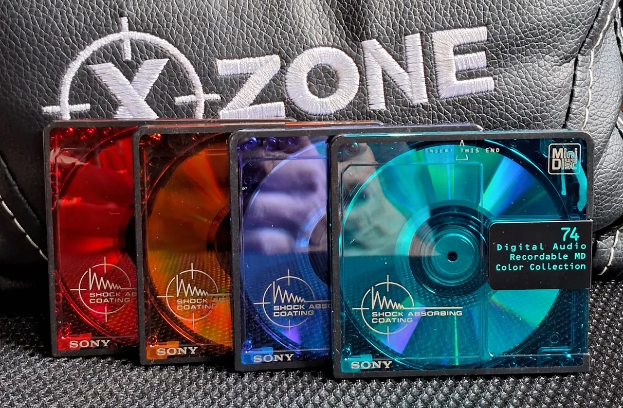 3 MDs Sony 80 minutos - DVD, Blu-Ray e Vídeo Cassete - Centro