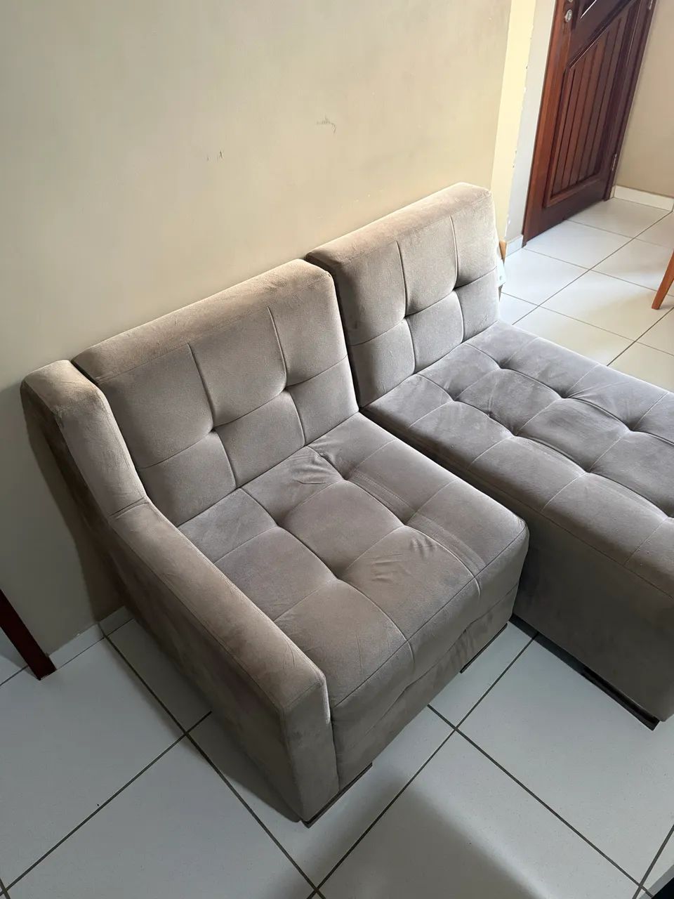 Sofa em veludo - Foto 2