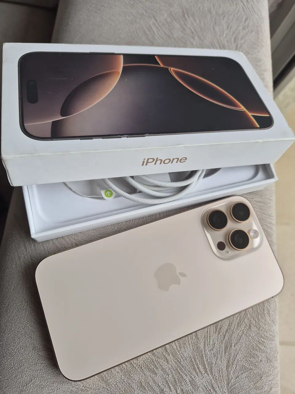 IPHONE 16 PRO MAX 256gb - garantia até set/26 - Foto 4