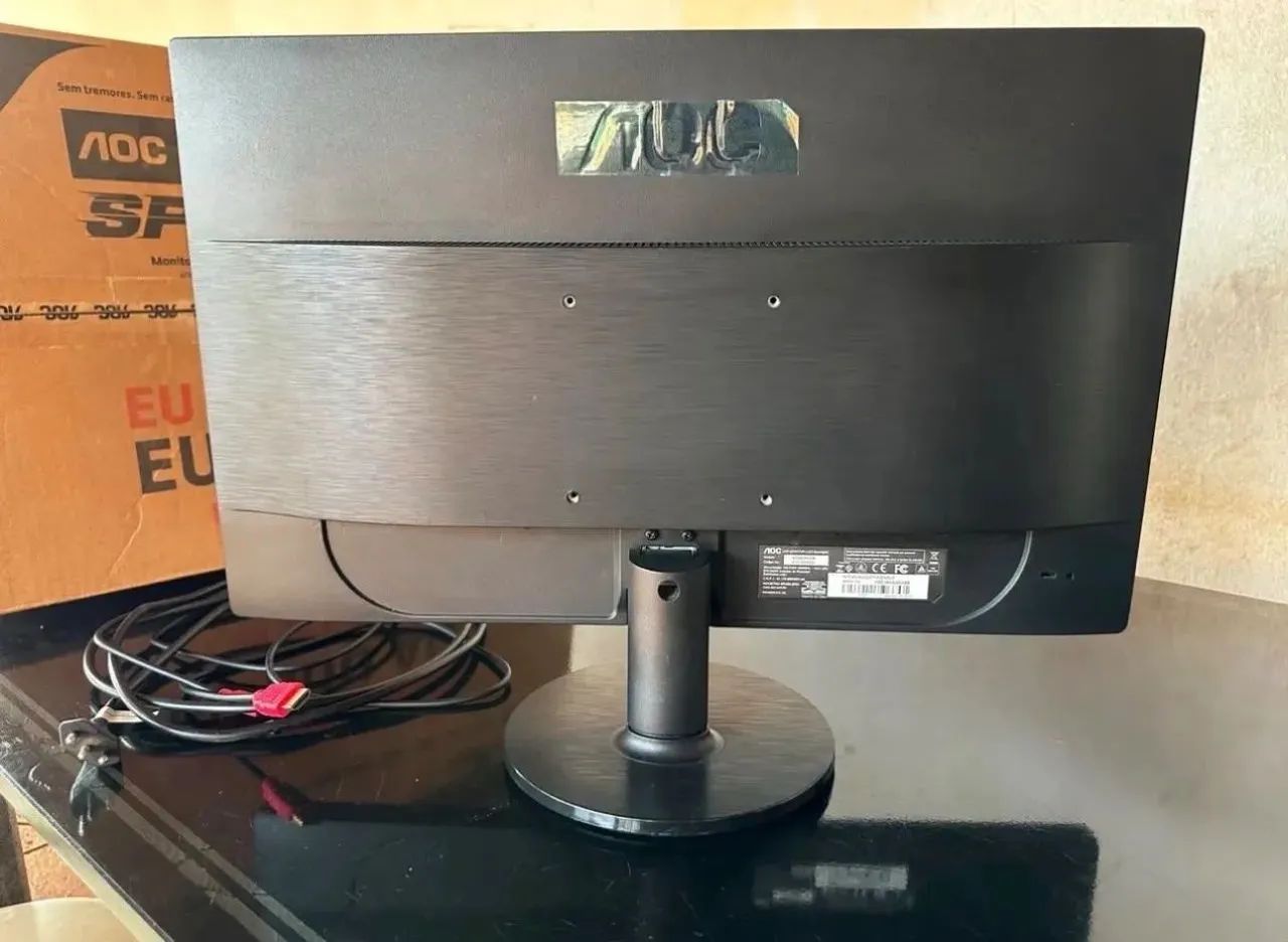 Monitor AOC G2260VWQ6, 75Hz, em ótimo estado e bem conservado. - Foto 2