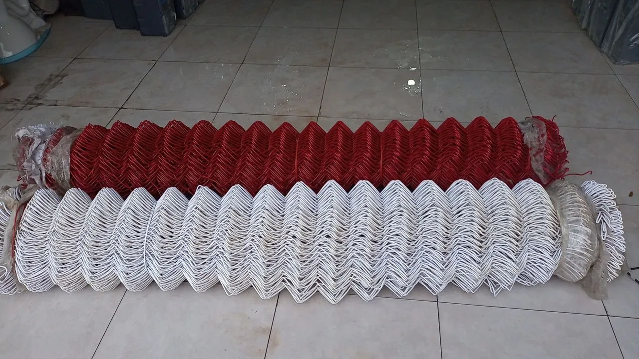 Alambrado emcapado com PVC,fio 12x75 Al 2mt 25 Comp prastificada. - Foto 3