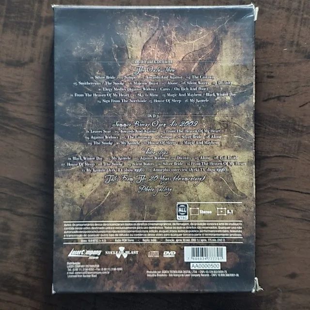 Box Amorphis - Forging The Land Of Thousand Lakes (2 DVDs + 2 CDs