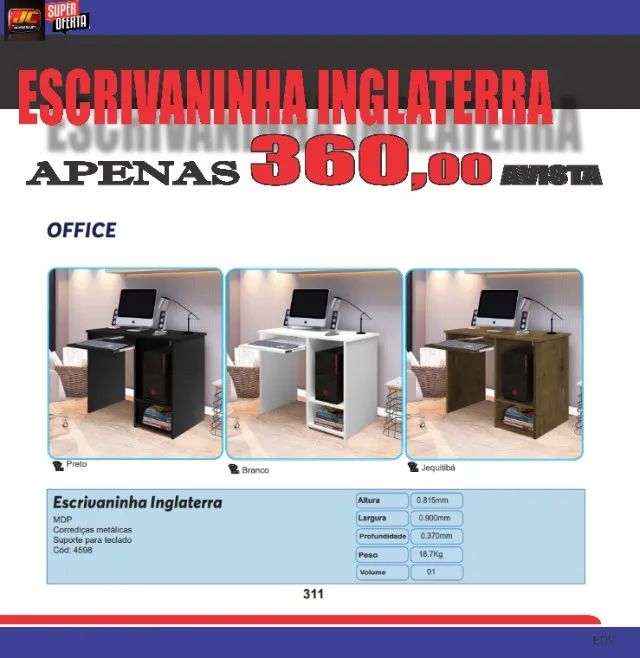 ESCRIVANINHA INGLATERRA E