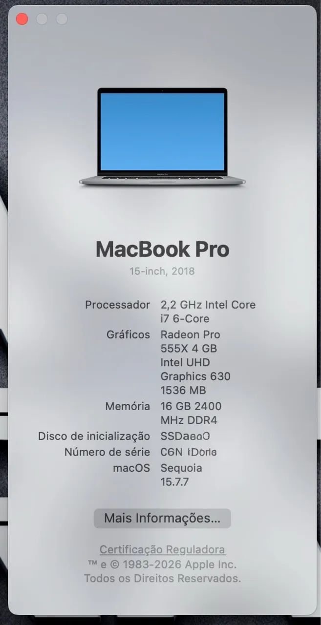 MacBook Pro 2018, intel i7, 16gb - Foto 5