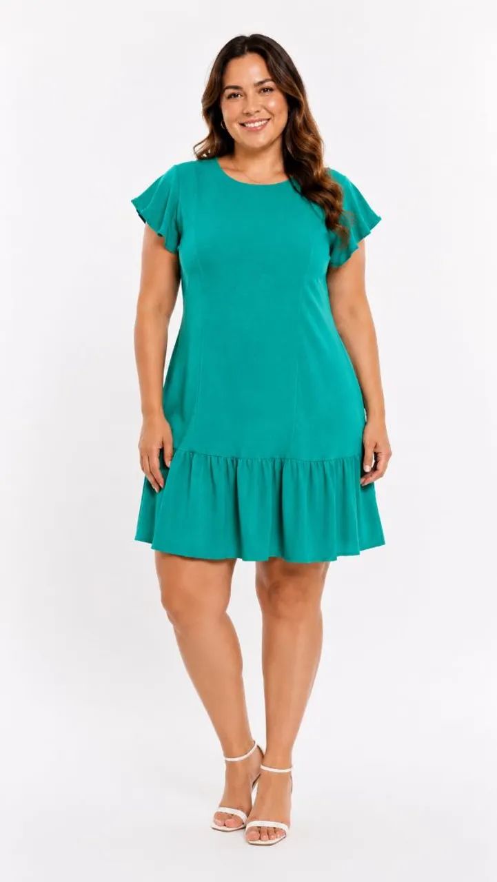 Vestidos no crepe duna - Foto 4