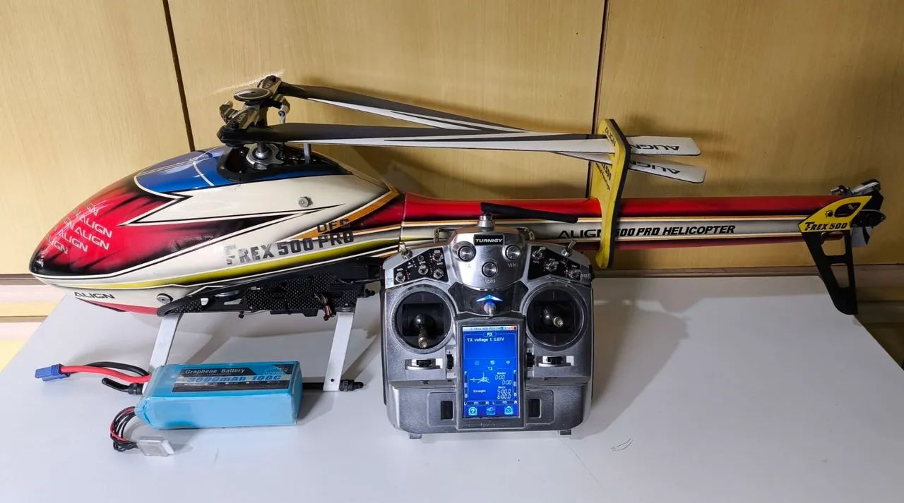 HELICÓPTERO TREX 500 PRO DFC - Foto 2