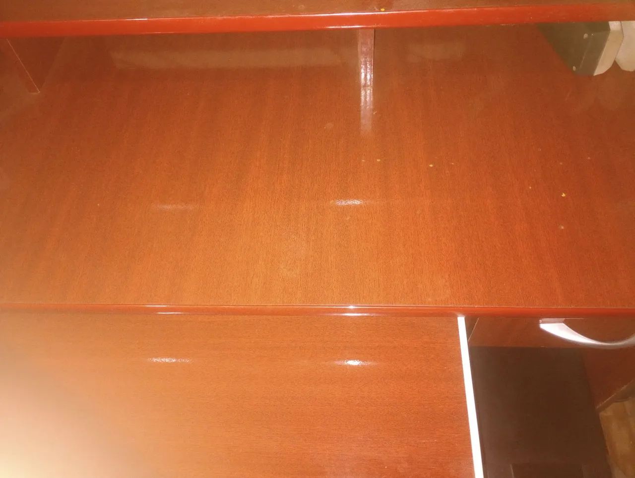 mesa para computador com suporte para impressora  - Foto 4