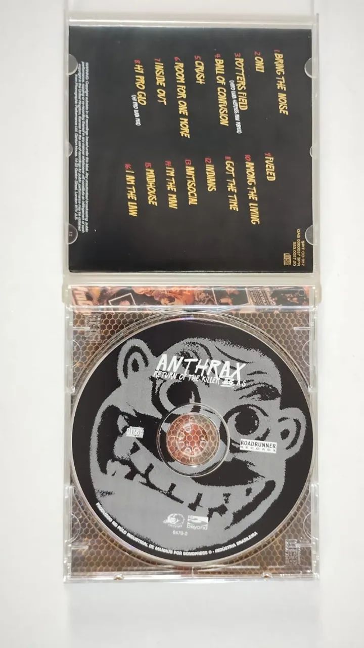 CD Anthrax Return To The Killer A's - Foto 3