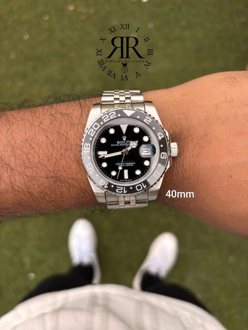 Relógio Rolex GMT master II Bruce Wayne 